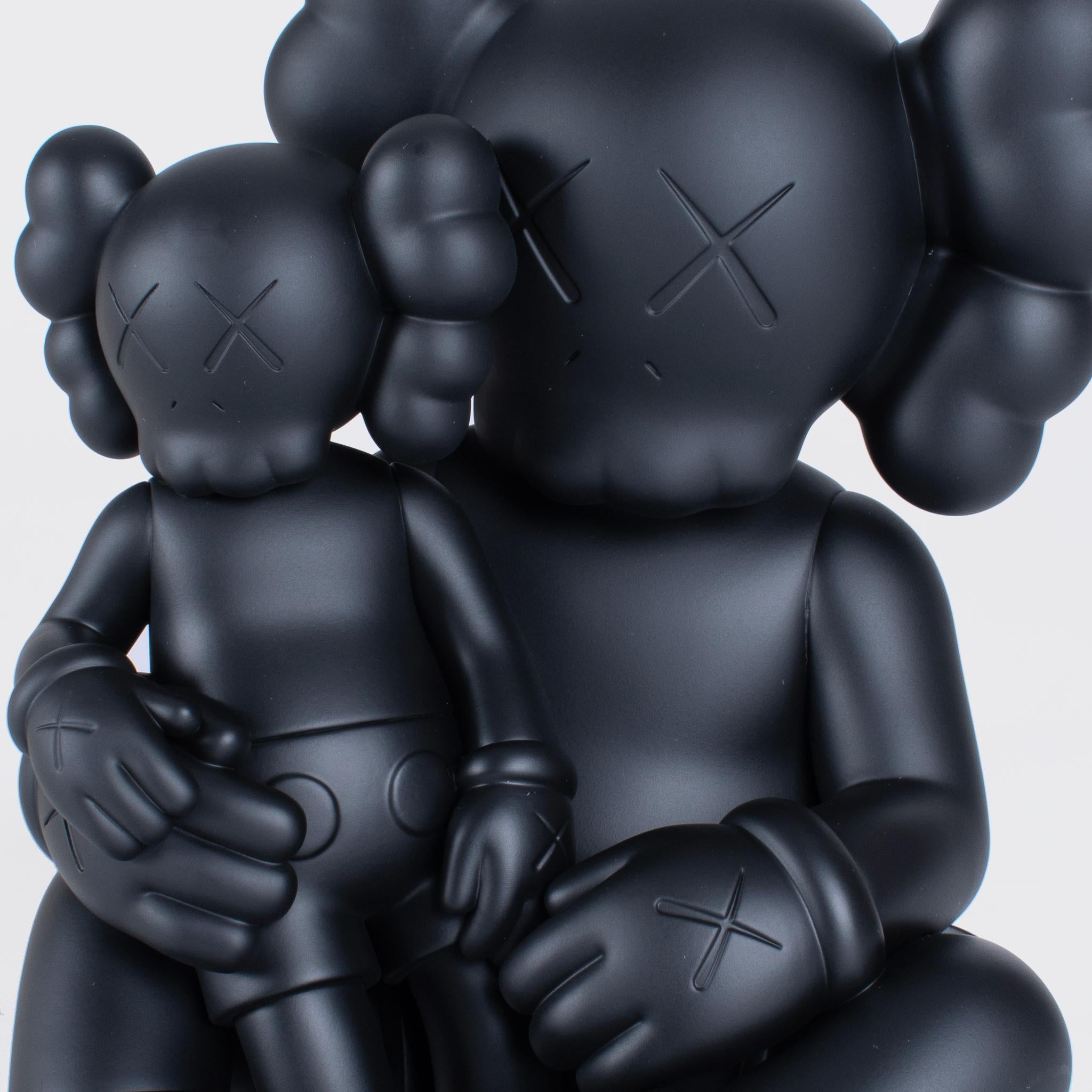 Holiday Changbai Mountain Figure (Black, Brown, Snowy White) - Contemporary Sculpture by KAWS