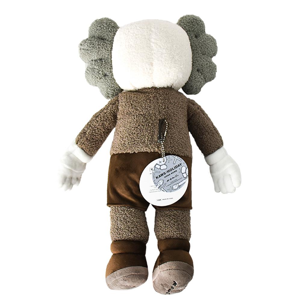 Iconic Kaws Companion Plush in Brown.. The must have for the modern home displayed on couch, chilling on a chair or on shelf it is a conversation piece.
Limited edition Brown Plush.
Released for the Holiday Hong Kong 2019 collection.
Kaws signature