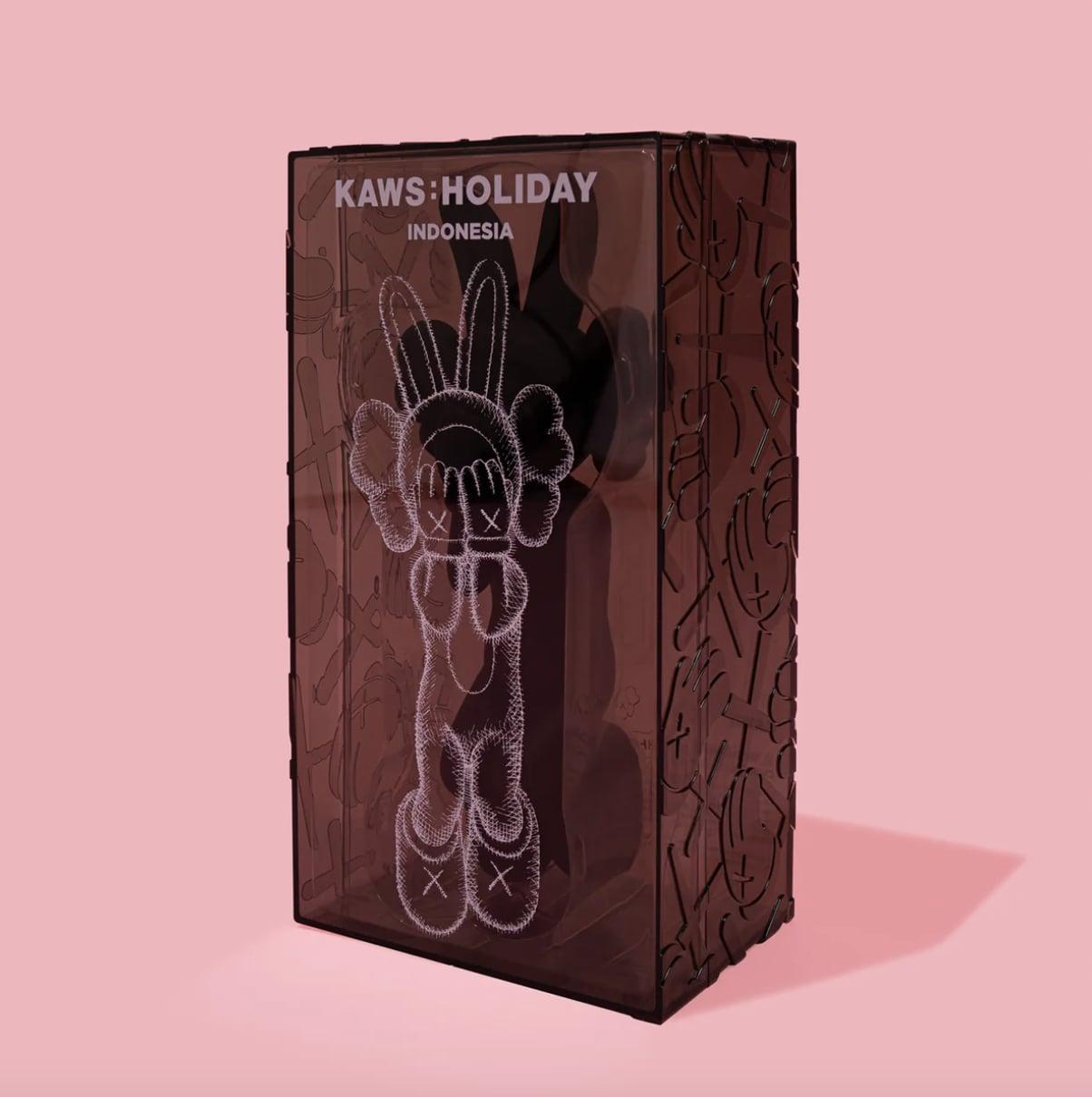 KAWS:HOLIDAY
KAWS:HOLIDAY INDONESIA - Figure (Black)
SPECIFICATION
• Material: Vinyl
• Dimension: L11.5 inches
• Certificated NFC chip of authenticity

For this tenth stop on the tour, @KAWS rejoins long-time collaborator @ARR.AllRightsReserved,