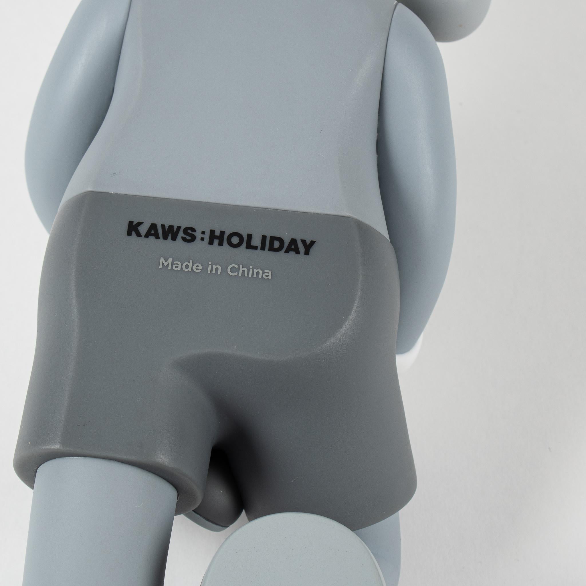 Holiday Singapore (Black, Grey and Brown) - Contemporary Sculpture by KAWS