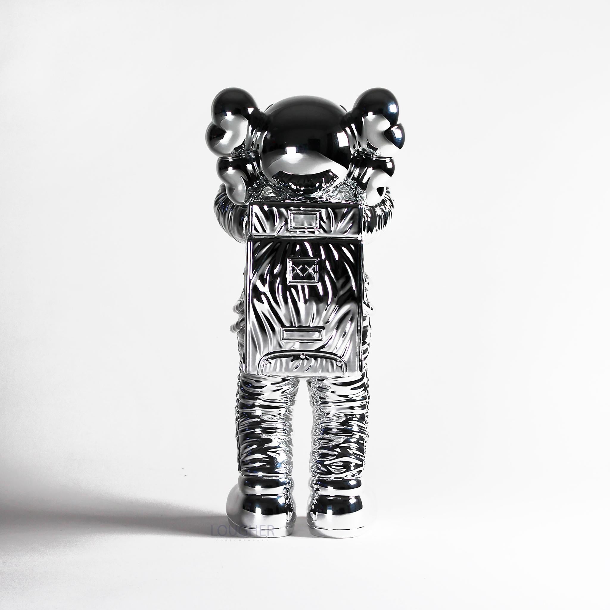 Holiday Space (Silver) - Sculpture by KAWS