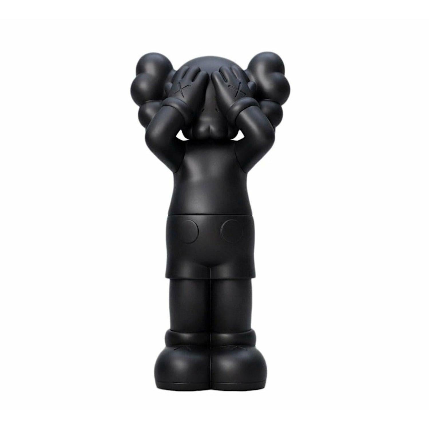 KAWS Figurative Sculpture - Holiday UK (black)
