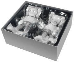 KAWS 2019 "Along the Way" Gray Set of two vinyl figures from Medicom Toy Corp.