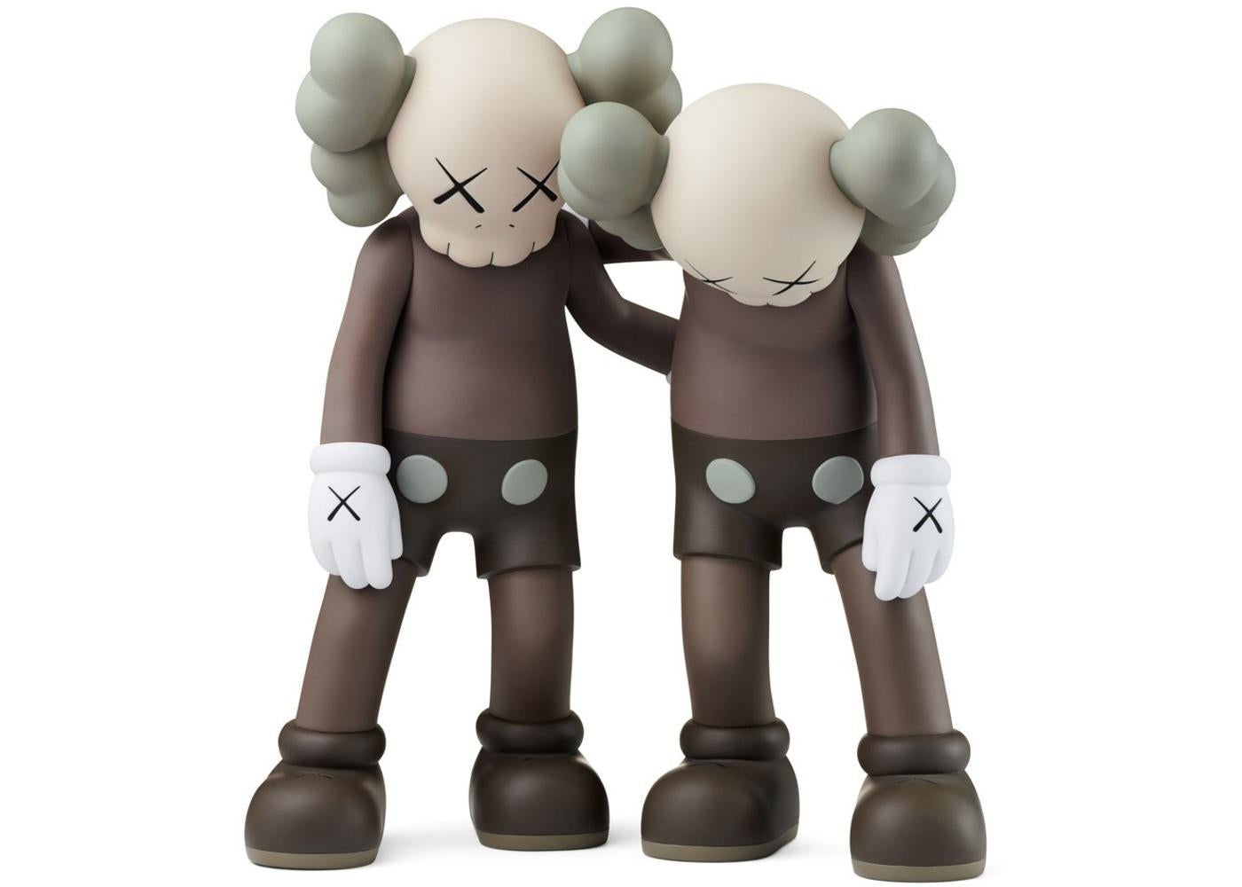 kaws along the way brown