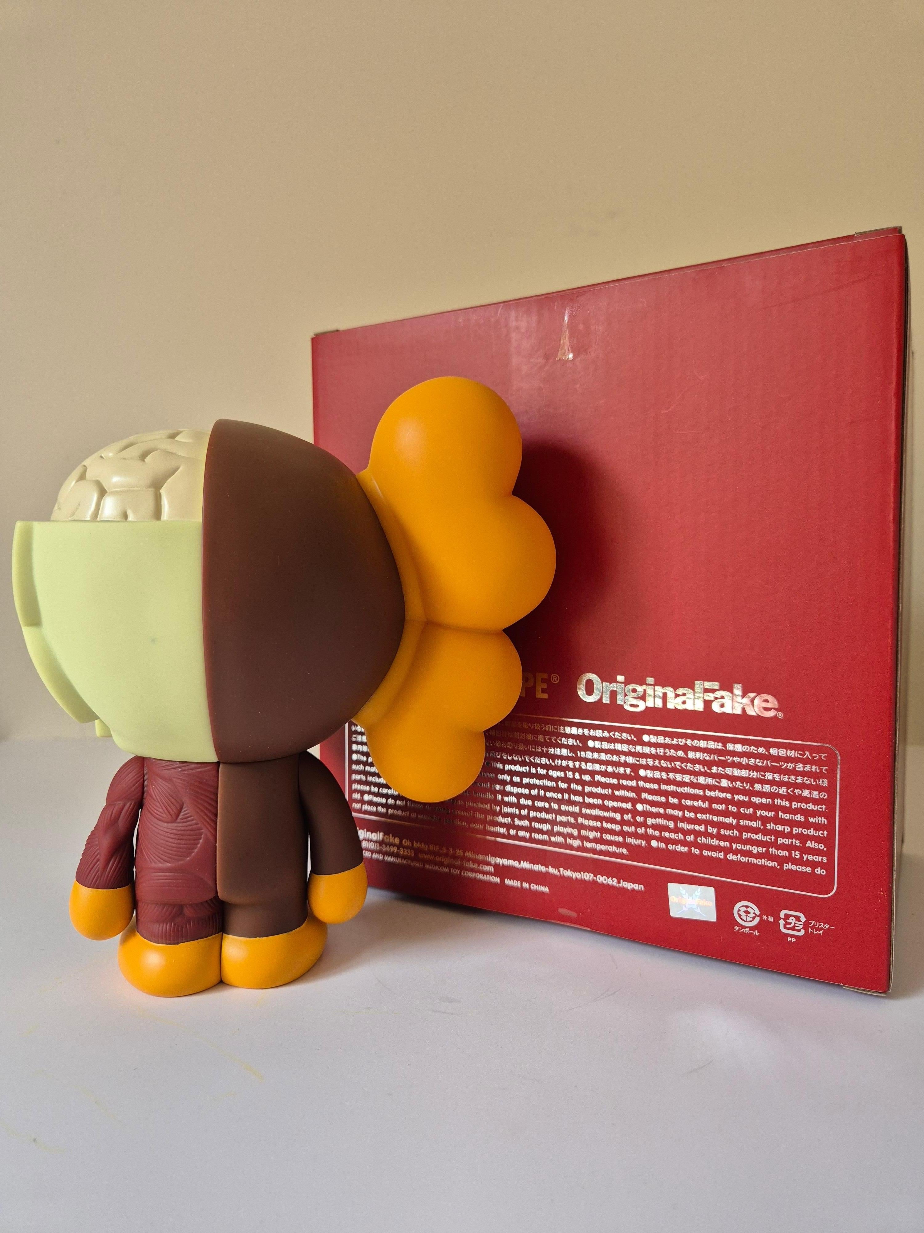 KAWS BAPE Dissected Milo (White) For Sale 5