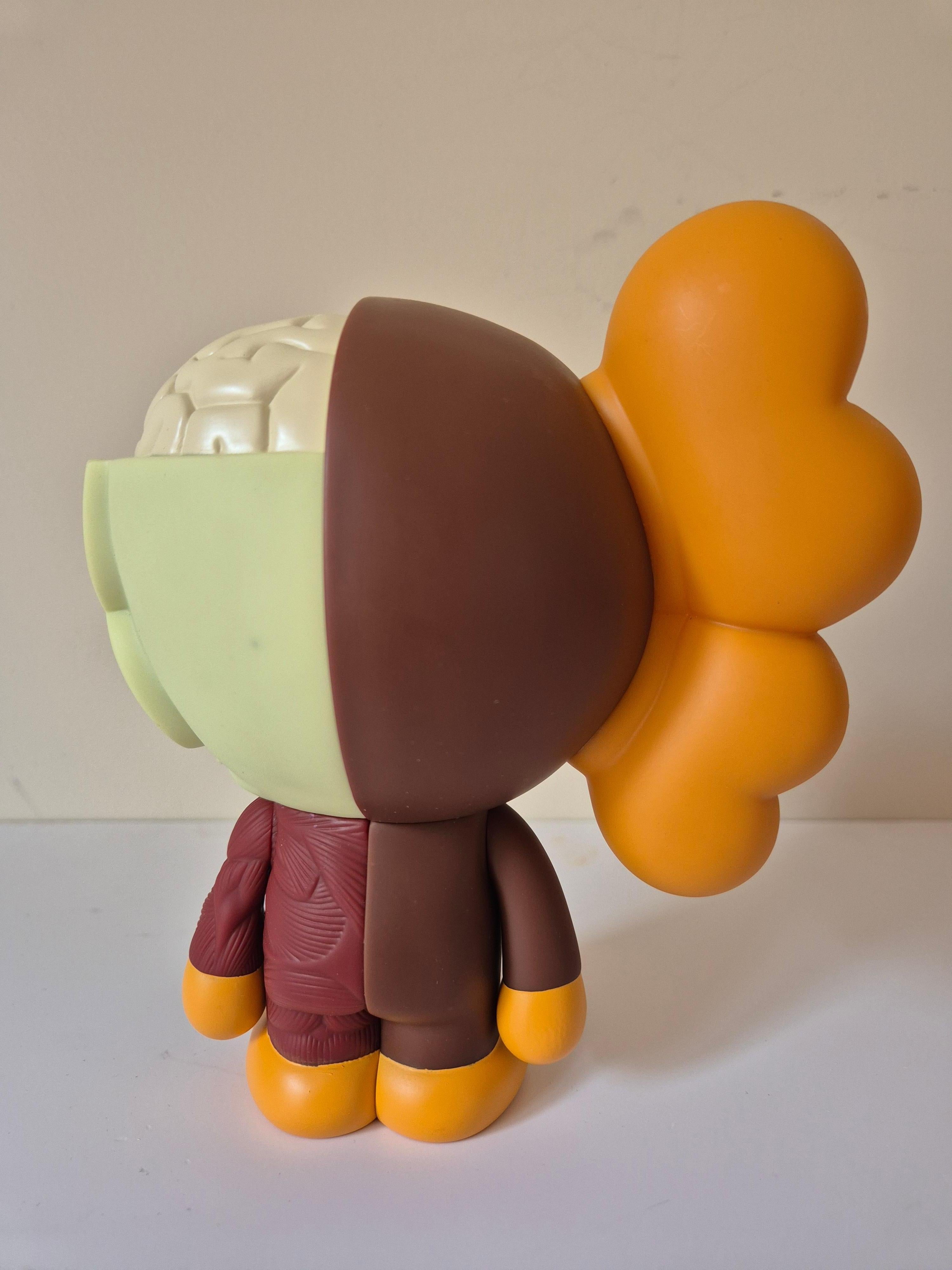 KAWS BAPE Dissected Milo (Brown) For Sale 2