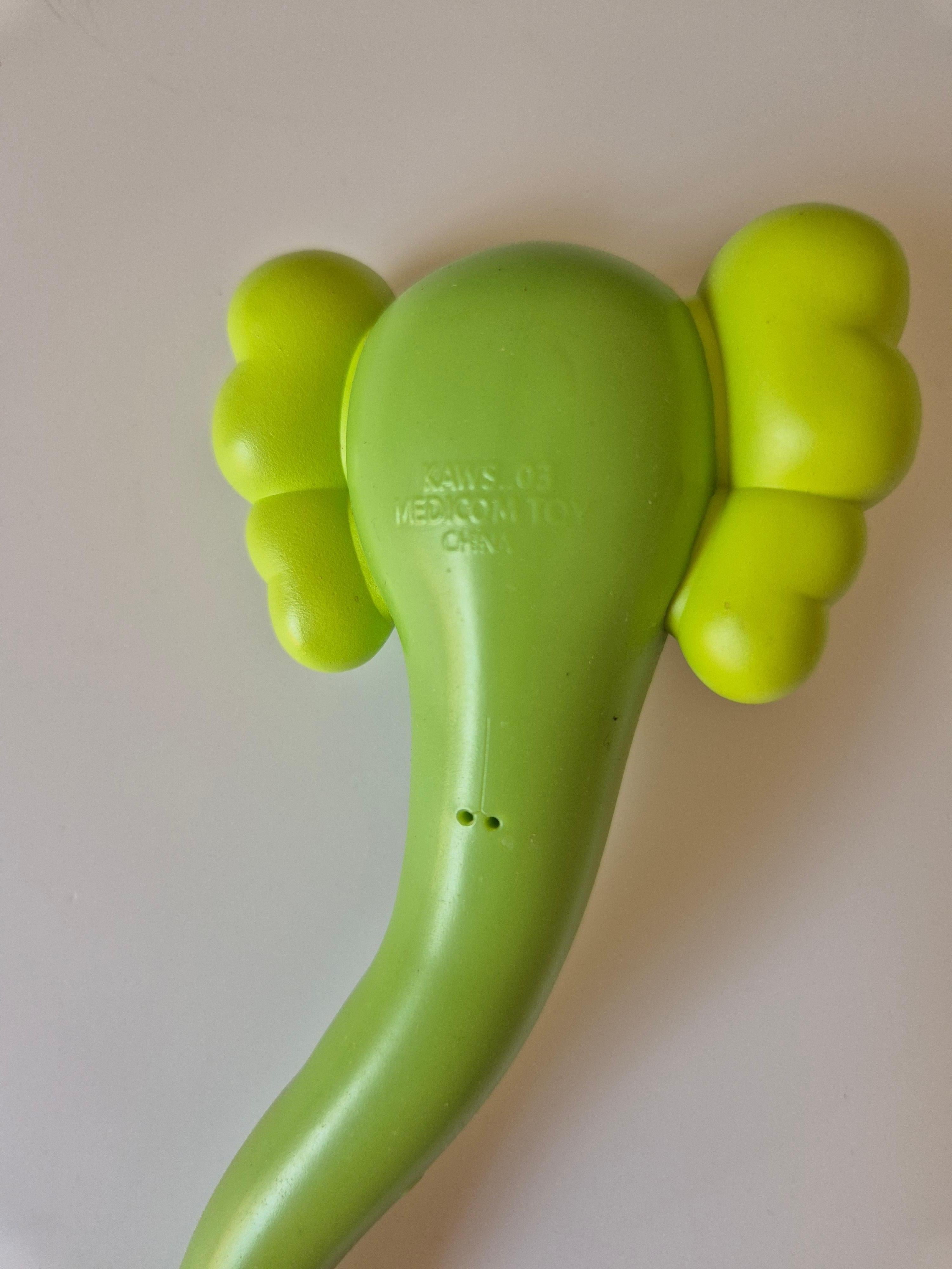 KAWS -- Bendy (Green) For Sale 1