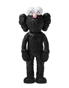 KAWS: BFF (Black) - Original Vinyl Sculpture, Street art, Pop Art. MOMA sold out