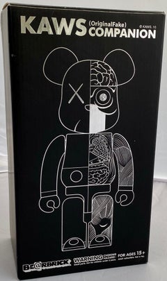 KAWS Schwarze Dissected 400 % Gewebekomposition (KAWS Be@rbrick)