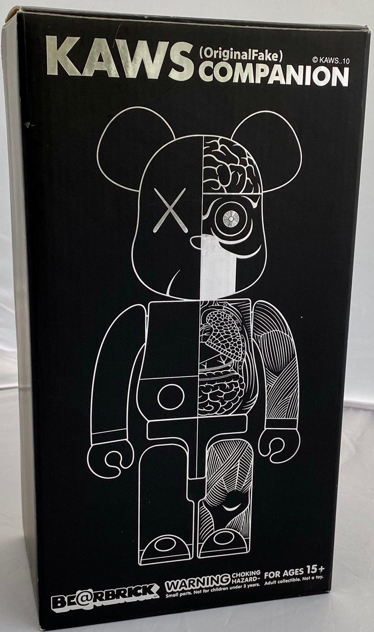 KAWS - KAWS Black Dissected 400% Bearbrick Companion (KAWS black