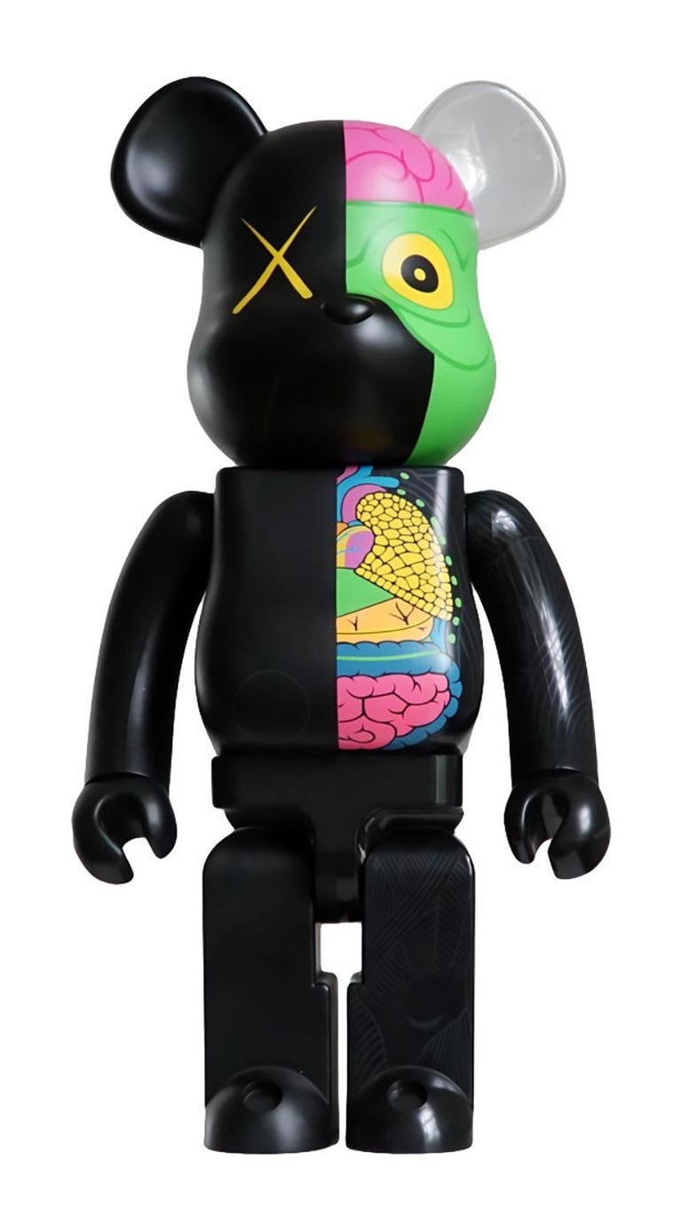 KAWS KAWS Black Dissected 400 Bearbrick Companion (KAWS black