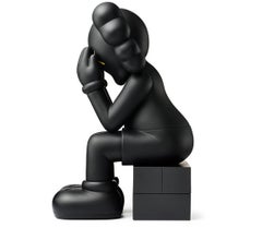 Compagnon de passage du KAWS noir 2018 (KAWS noir de passage)