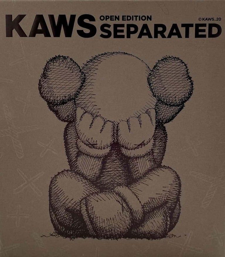 KAWS brown Companion 2016 & KAWS SEPARATED brown (set of 2 works) For Sale 8