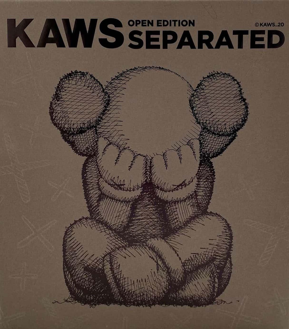 KAWS brown Companion 2016 & KAWS SEPARATED brown (set of 2 works) For Sale 5