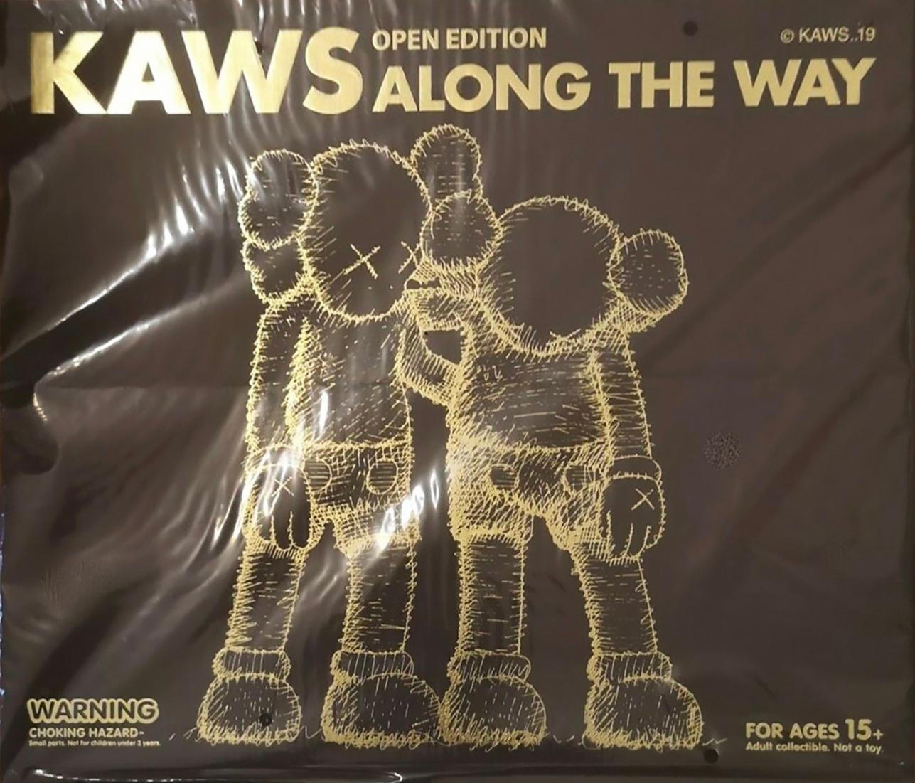 KAWS Braune Kollektionen: 4er-Set (KAWS-Komposition 2016-2019) im Angebot 6