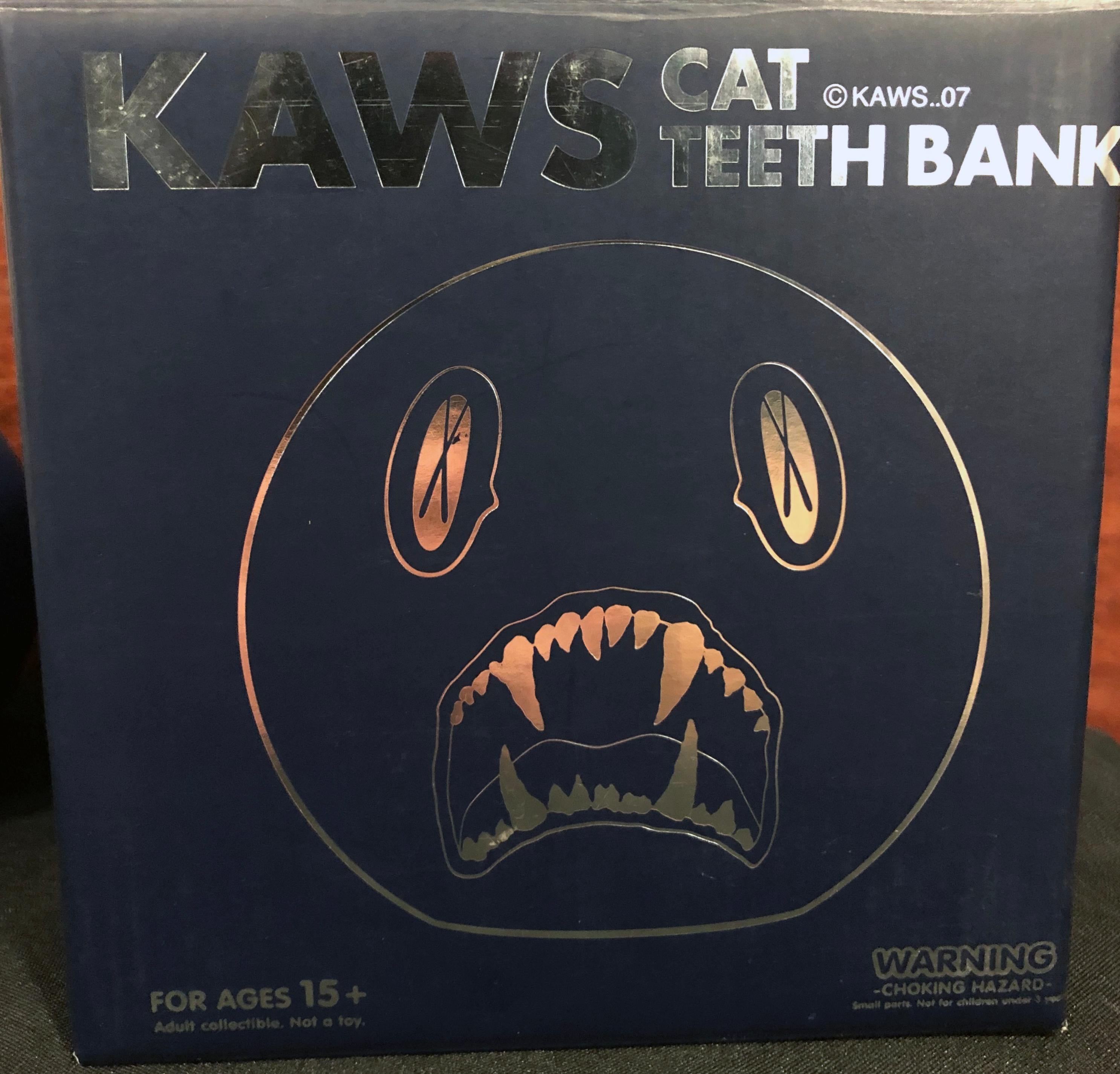 KAWS Cat Teeth Bank 2007 3