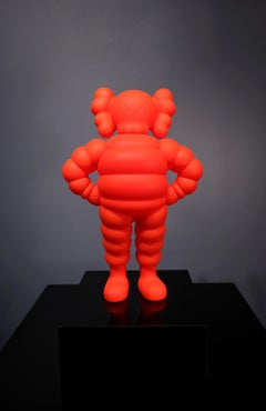 KAWS 'CHUM' Orange Vinyl Toy Figure, 2023