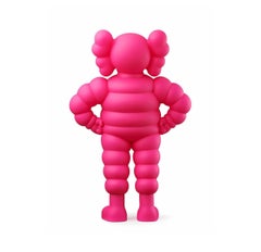 KAWS Chum Vinyl Figure (20th Anniversary) Pink