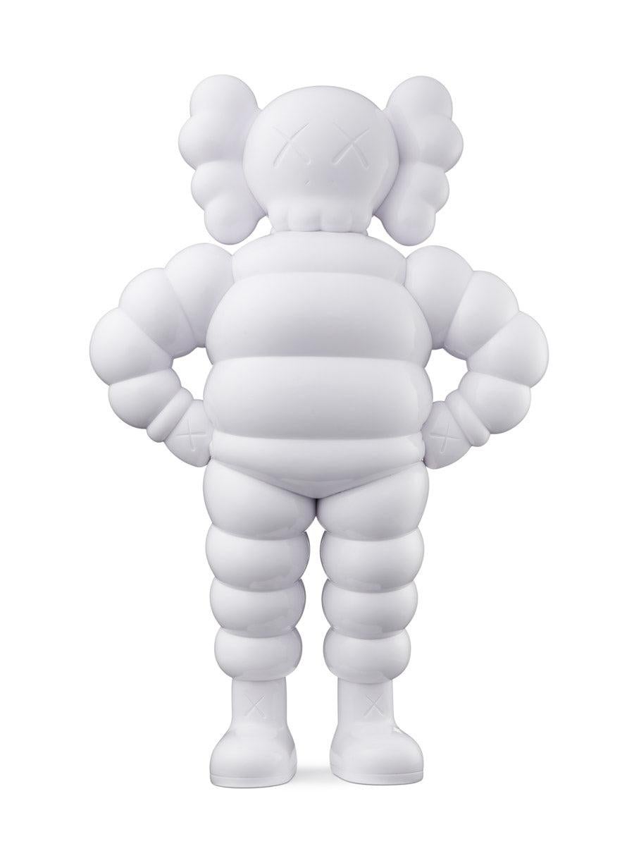 KAWS CHUM Companion 2022 (white):
Published by KAWS to commemorate the 20th anniversary of his famed KAWS’ Chum character; "I can remember clearly packing and shipping the first CHUM release from my apartment in Brooklyn twenty years ago" states the