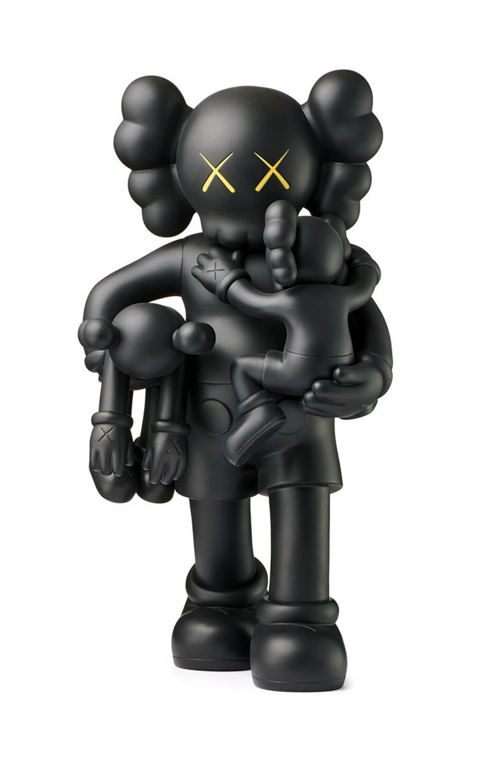 black kaws figure