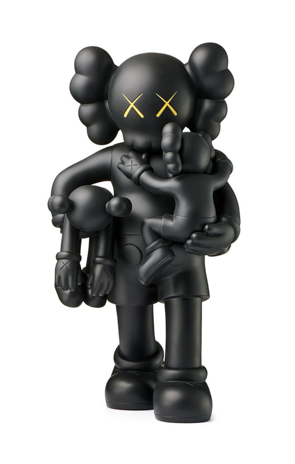 KAWS Clean Slate (Black), new & unopened in its original packaging. 
A well-received work and variation of KAWS' large scale Clean Slate sculpture - a key highlight of KAWS’ major museum exhibition KAWS: WHERE THE END STARTS where it was displayed
