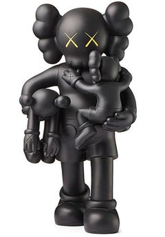 KAWS - Clean Slate - Black Version - acquired from Museum - brand new