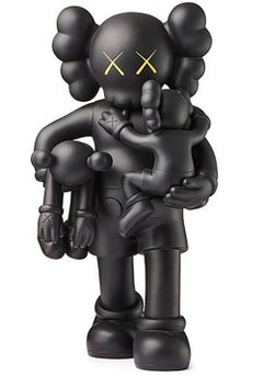 KAWS - Clean Slate - Black Version - acquired from Museum