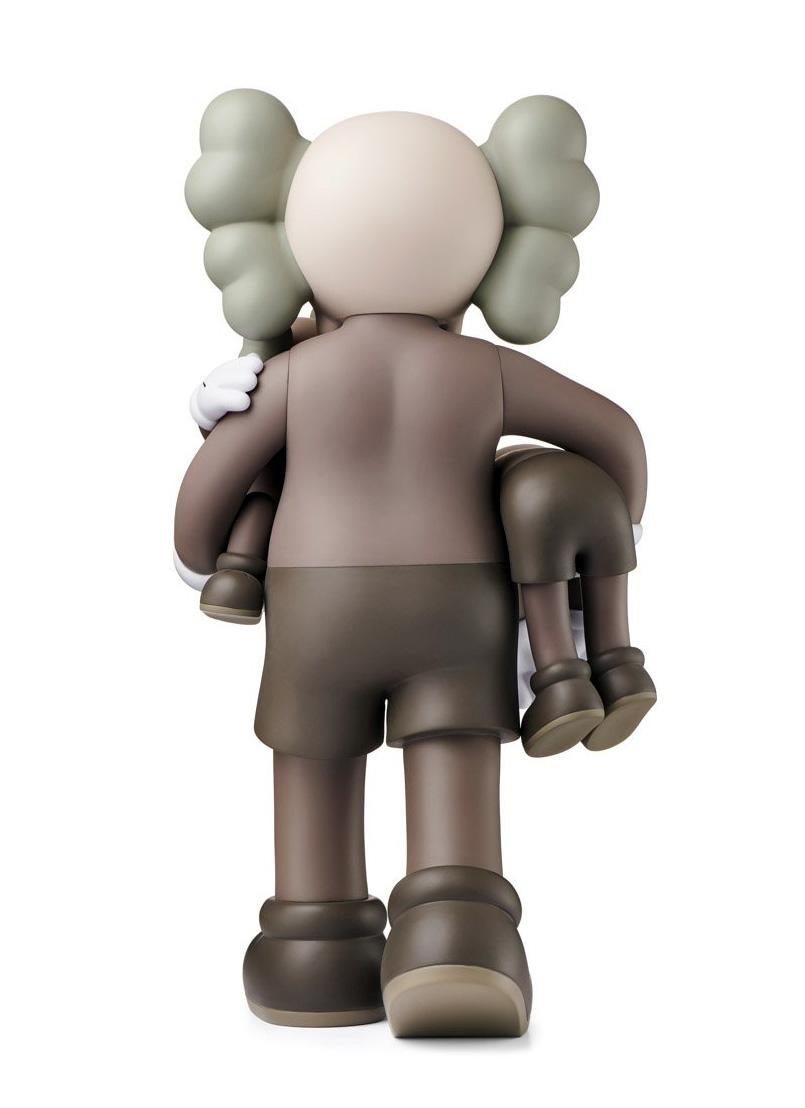 KAWS Clean Slate Set of 2 (KAWS brown & black clean slate companion) For Sale 2