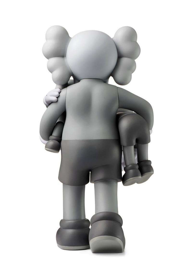 KAWS Clean Slate (Grey), new & unopened in its original packaging. 
A well-received work and variation of KAWS' large scale Clean Slate sculpture - a key highlight of KAWS’ major museum exhibition KAWS: WHERE THE END STARTS where it was displayed
