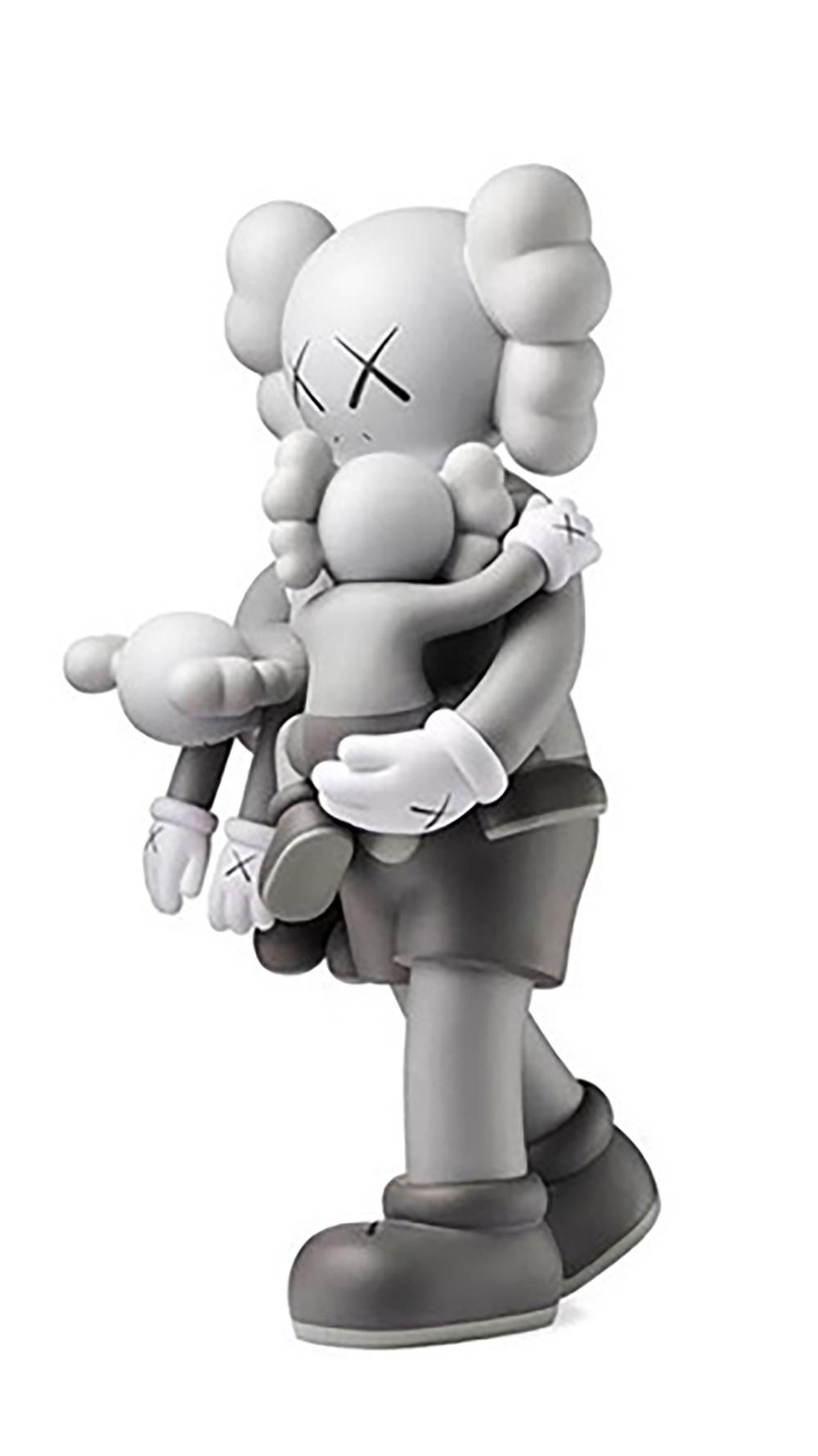 KAWS Clean Slate - set of 2 (Grey & Black version), new & unopened in its original packaging.
Sold Out versions after the artist's retrospect exhibition at the Modern Art Museum of Fort Worth

Medium: Vinyl & Cast Resin
14.25 x 7 x 7 inches