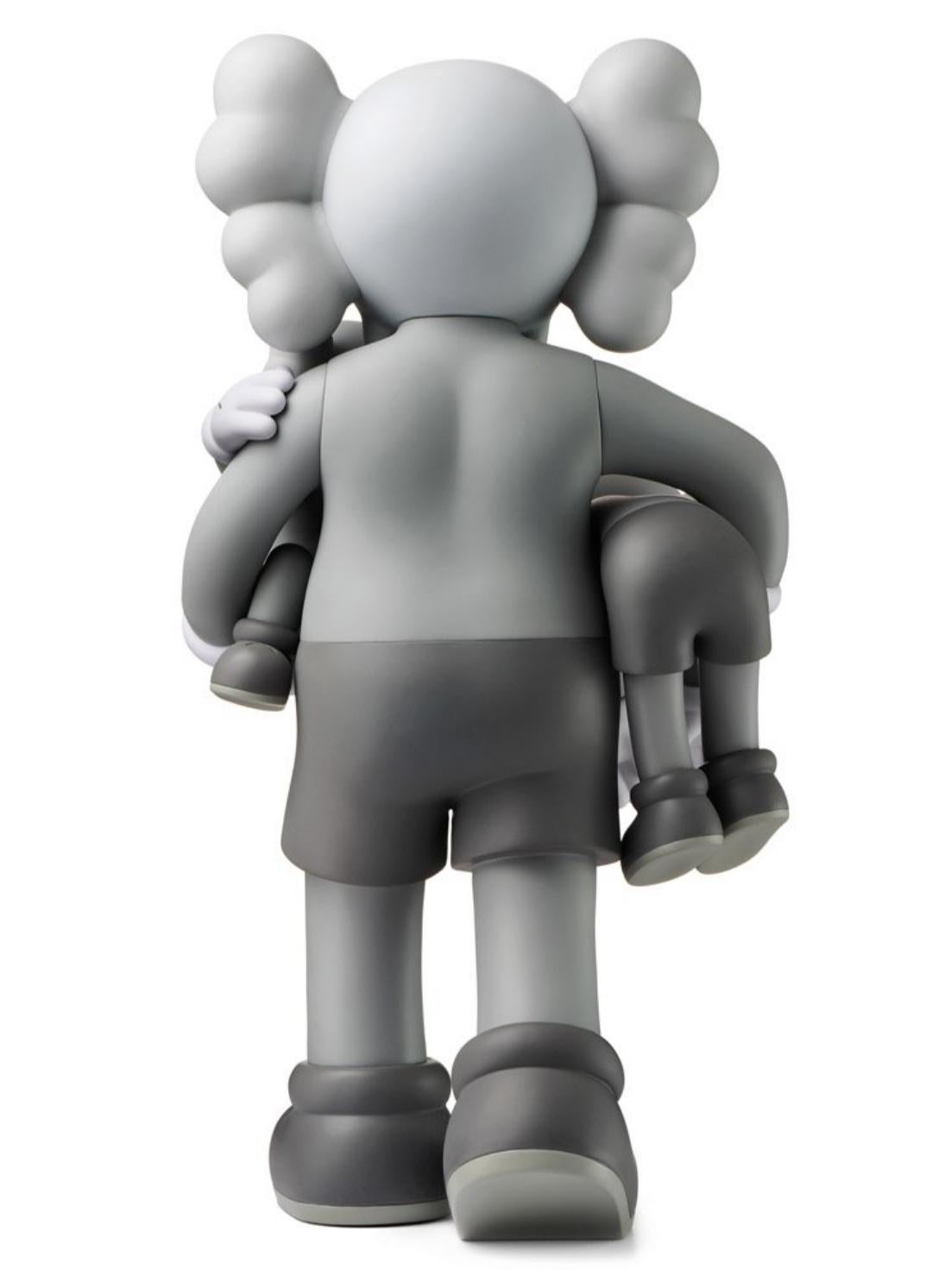 KAWS - Clean Slate - Set of 2 - Grey and Black Version - brand new For Sale 1
