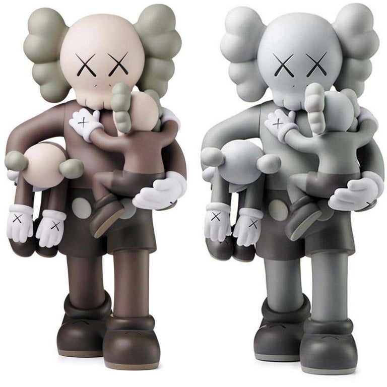 KAWS - KAWS Clean Slate Set of 2 (KAWS clean slate brown and