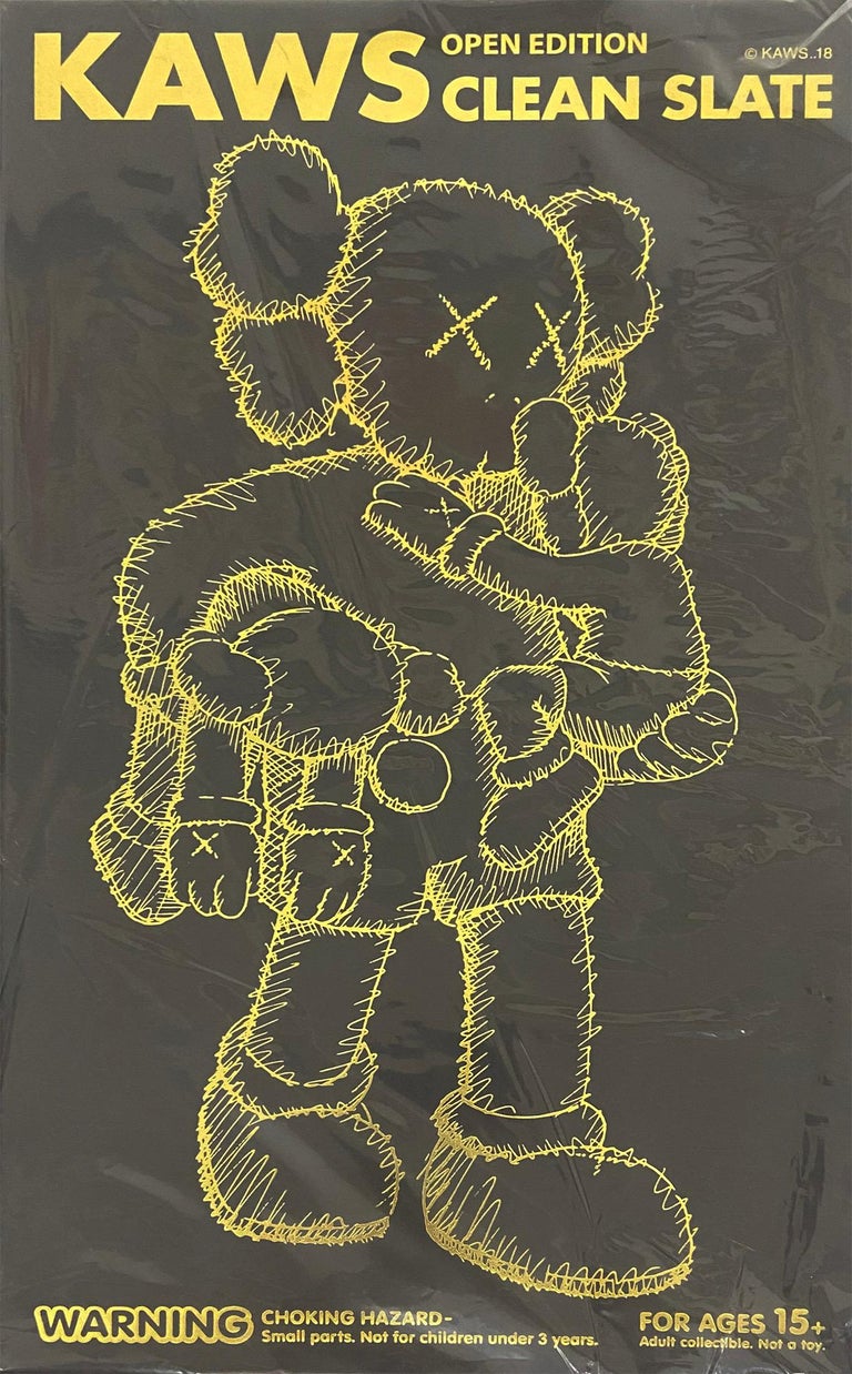 KAWS CLEAN SLATE　2体セット GREY/BLACK KAWS - KAWS CLEAN SLATE set of 2 works (KAWS clean slate