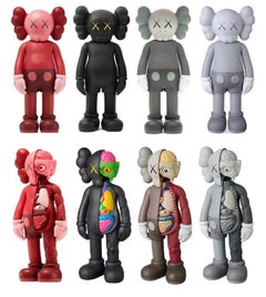 KAWS Companion 2016 : ensemble complet de 8 œuvres (KAWS Flayed KAWS full body 2016) 