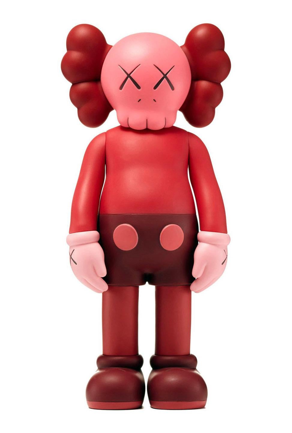 KAWS Companion 2016: set of 4 works:
KAWS Brown full body and flayed; & KAWS Red Blush full body & flayed, 2016 - each, new and sealed in their original packaging. 

These iconic KAWS figures were published by Medicom Japan in conjunction with the