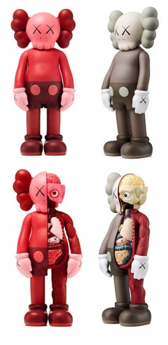 KAWS Companion 2016: 4er-Set Werke (KAWS-Gegenstandsset)