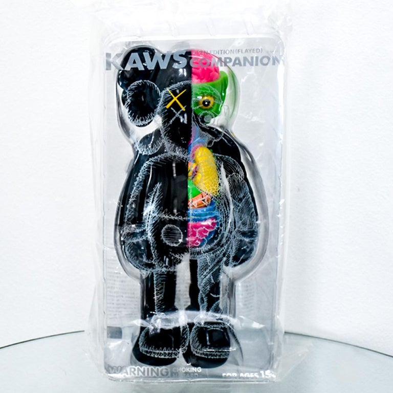 KAWS Companion Open Edition Vinyl Figure Black/Blush/Brown/Grey Set