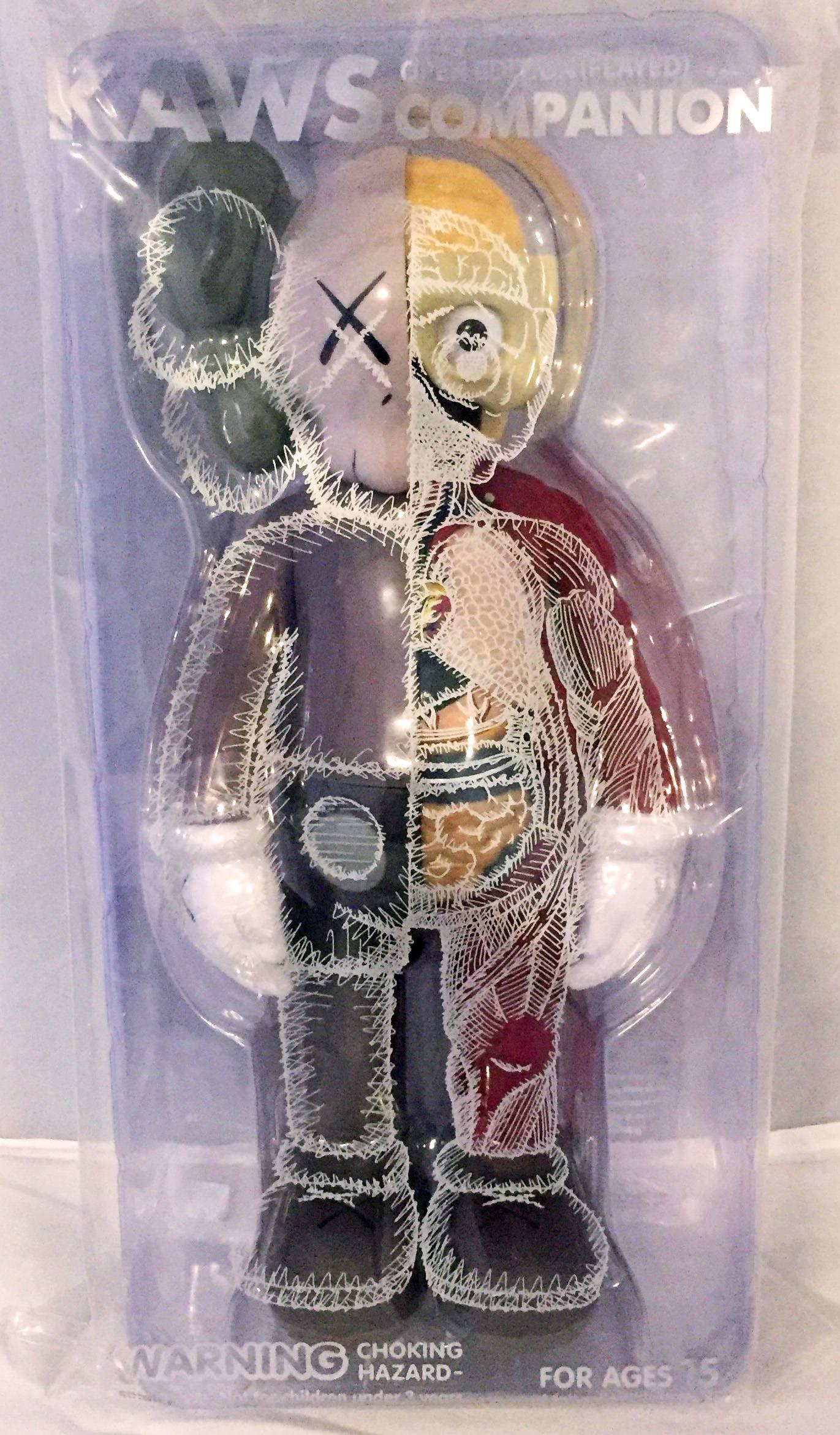 Kaws Companion Open Edition: Complete Set of 6. New and sealed in its original packaging. Published by Medicom Japan in conjunction with the exhibition, KAWS: Where The End Starts at the Modern Art Museum of Fort Worth. These figurines have since
