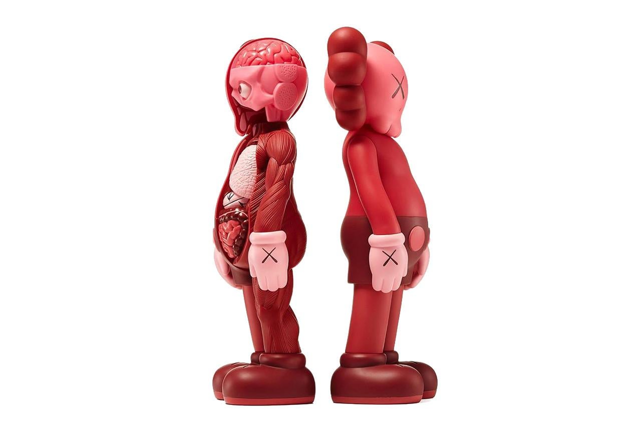 KAWS Companions, set of 2, Blush, Full and Flayed (2016) For Sale 2