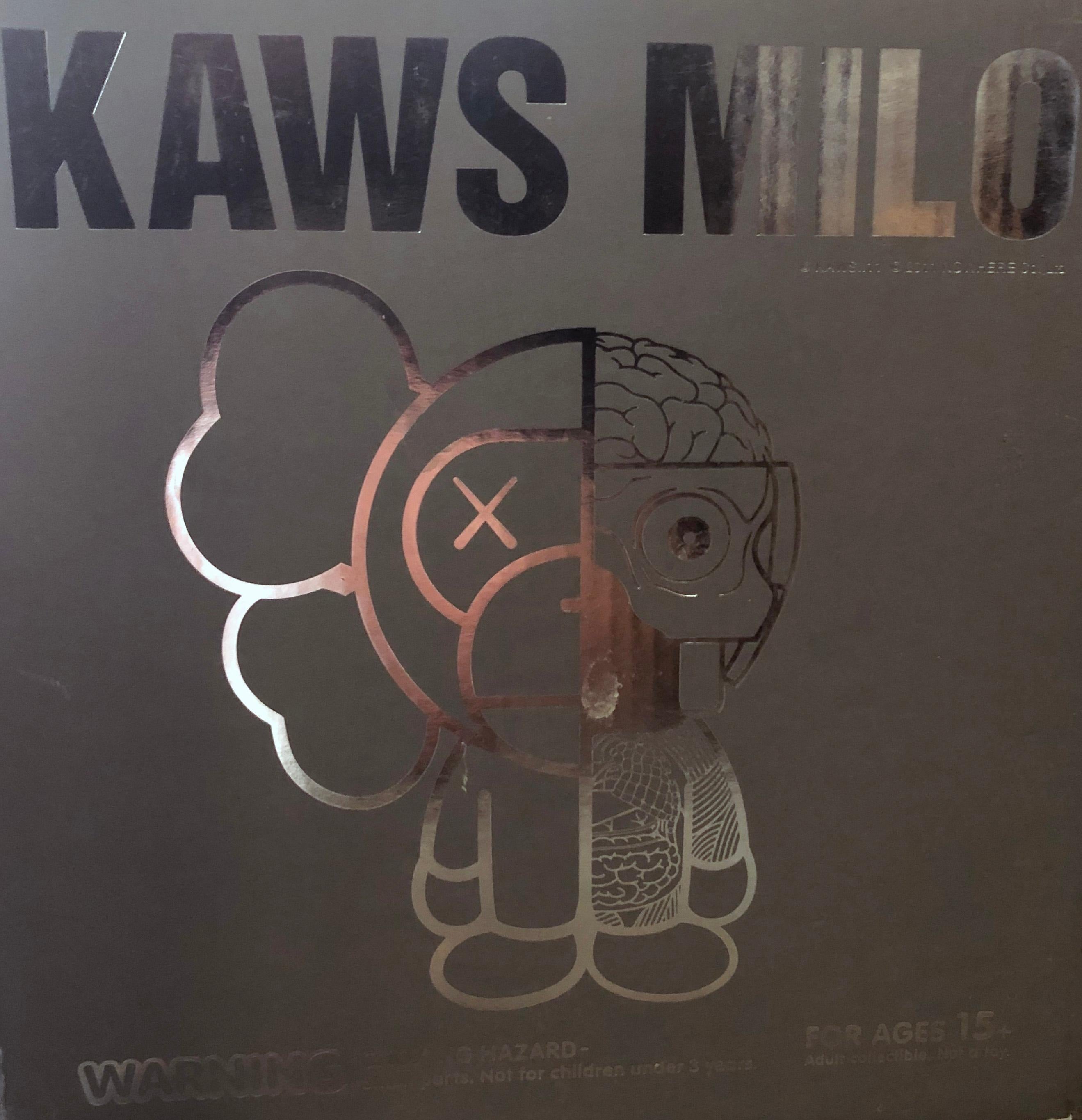 KAWS Dissected Milo Companion (KAWS Grey & White Milo)  1
