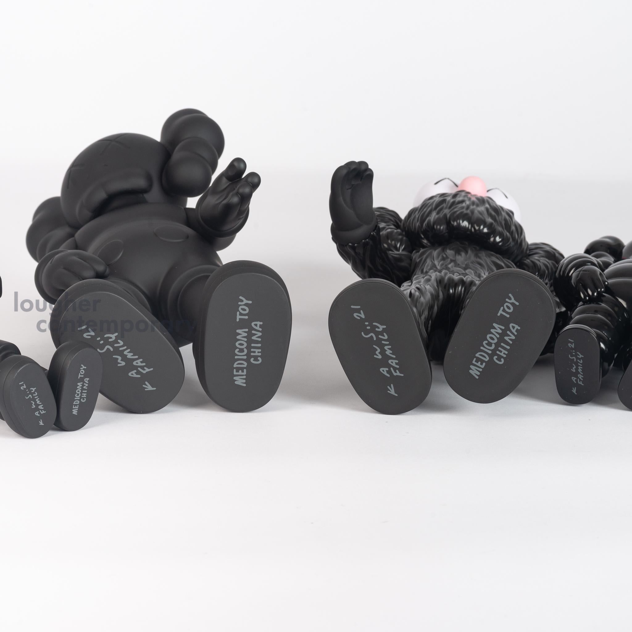 Famiglia KAWS (nero) 3