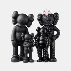 KAWS-Familie (Schwarz)