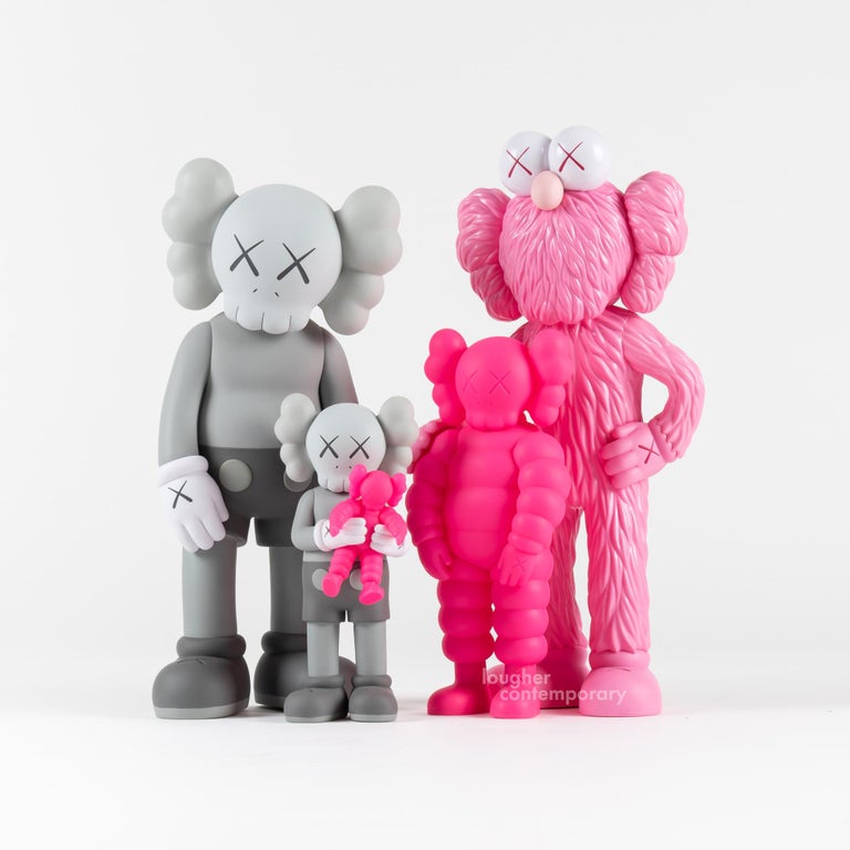 KAWS KAWS Family (Grey/Pink) For Sale at 1stDibs kaws family pink