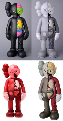 KAWS Flayed Companions 2016: complete set of 4 works (KAWS companion)