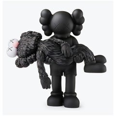 KAWS GONE Companion (black KAWS gone)