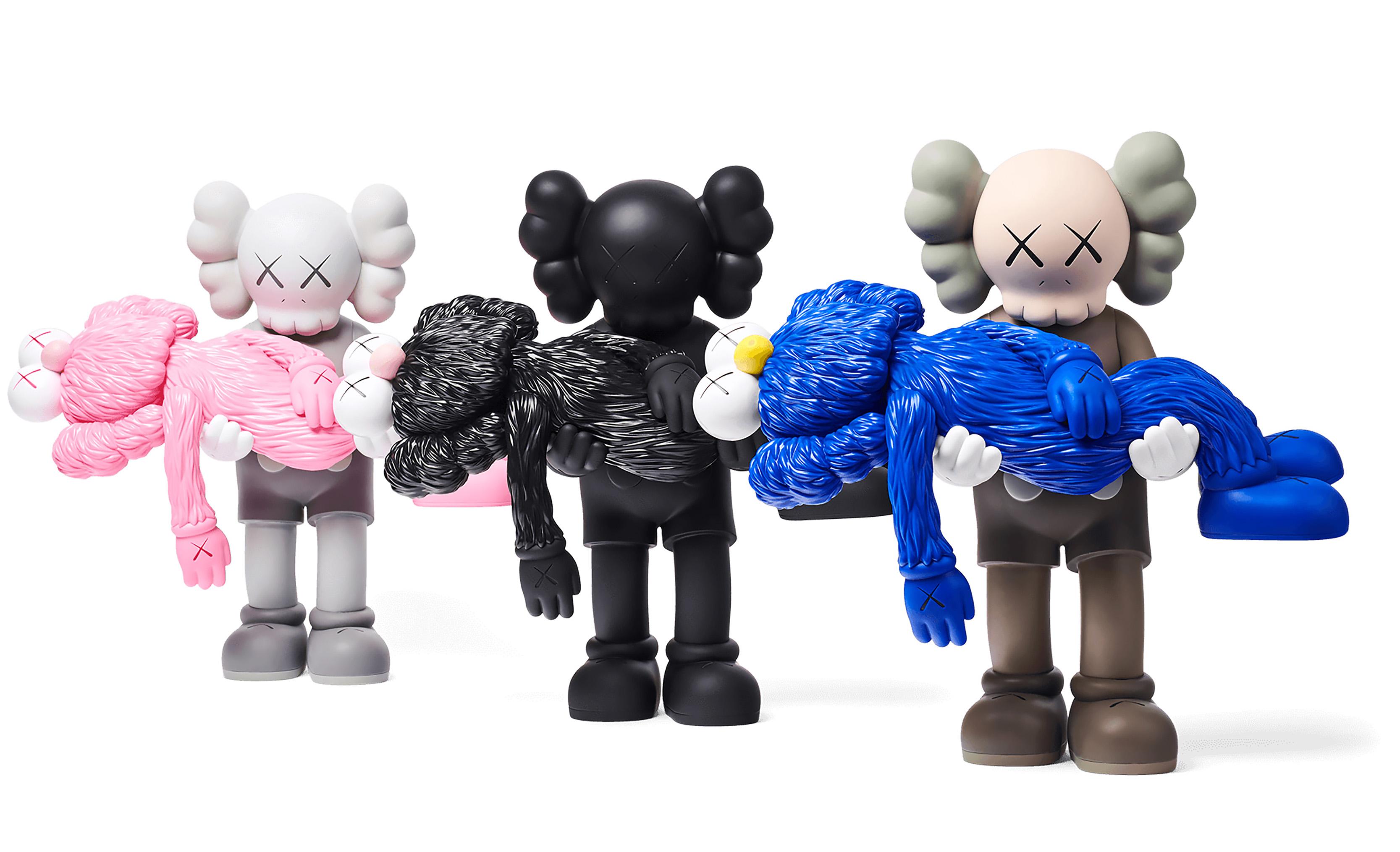 KAWS GONE complete set of 3 (KAWS gone companions) For Sale 2