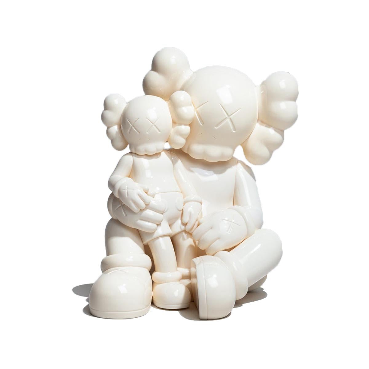 KAWS Holiday Changbai Mountain (KAWS white Changbai): 
A beautifully composed snowy-white KAWS COMPANION published to commemorate KAWS' larger-scale sculpture of same, at Changbai Mountain in Jilin Province, China. The piece features the signature