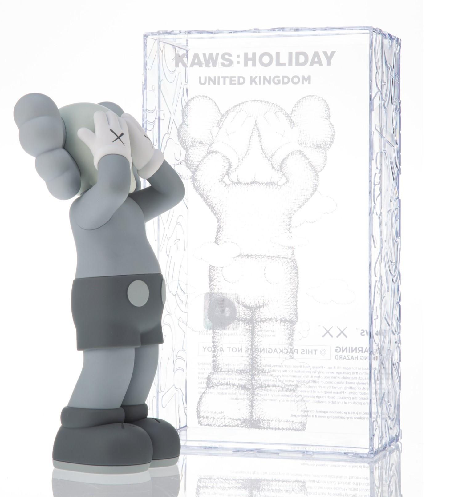 KAWS Holiday Companions: set of 6 works (KAWS grey companion 2019-2022) For Sale 7