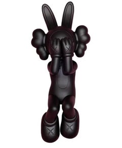 KAWS, Holiday Indonesien-Figur (Schwarz)