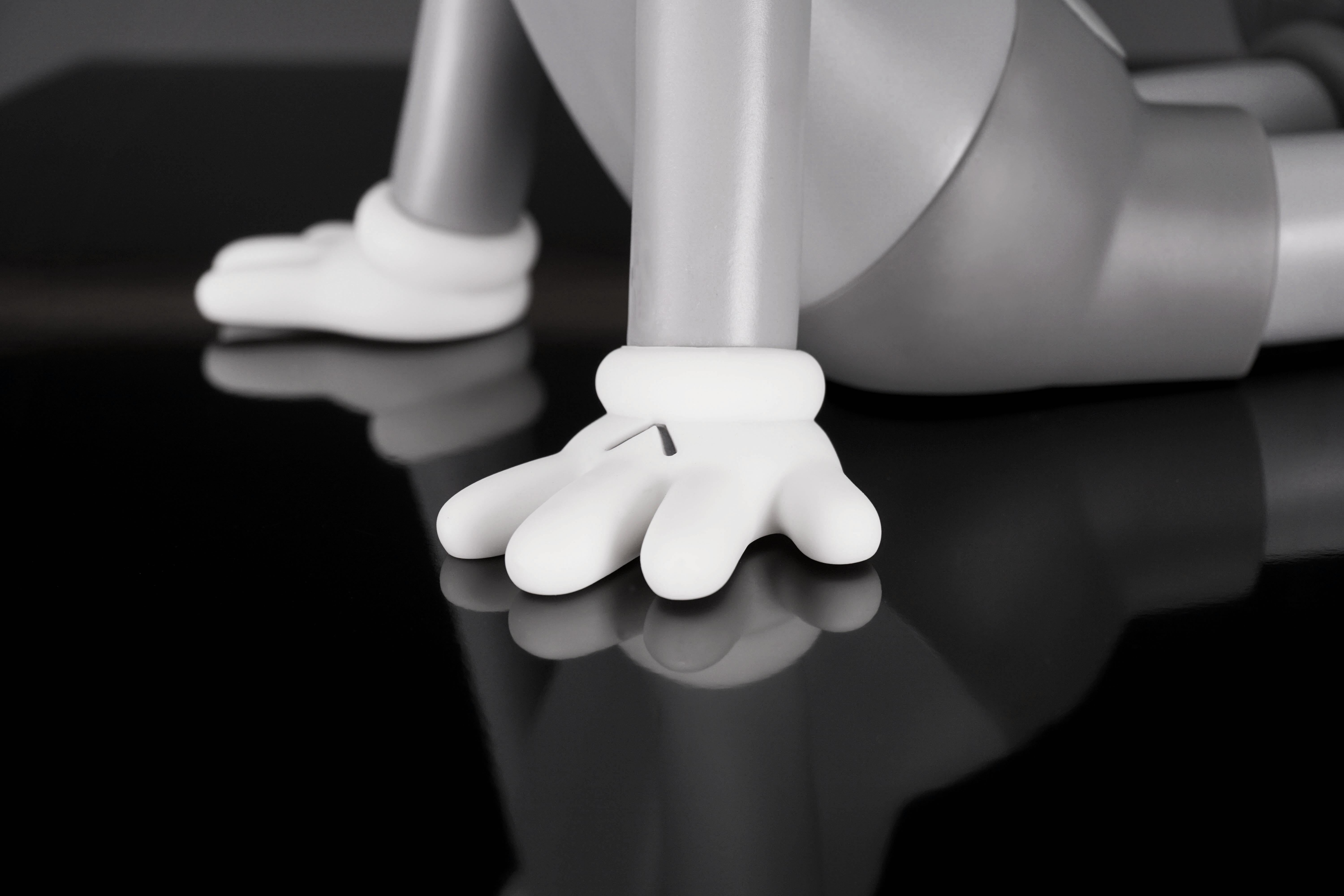 kaws wallpaper black and white